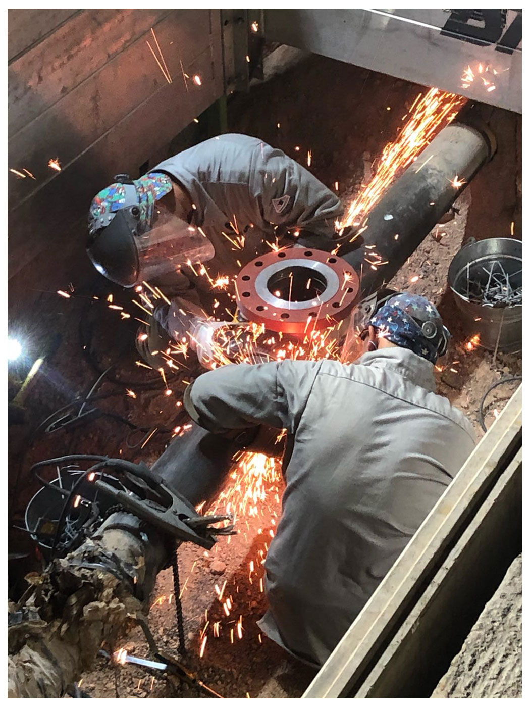 Night Welding 